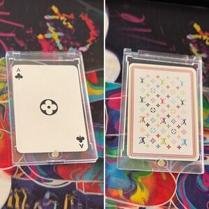 Louis Vuitton Takashi x Murakami playing card Ace ♣️